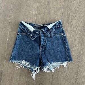 Alexander Wang Bite Flip High Rise Short